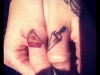 mini thumb tattoos