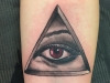 realistic eye tattoo