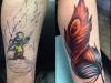 amazing feather tattoo cover up