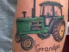tractor honoring grandpa