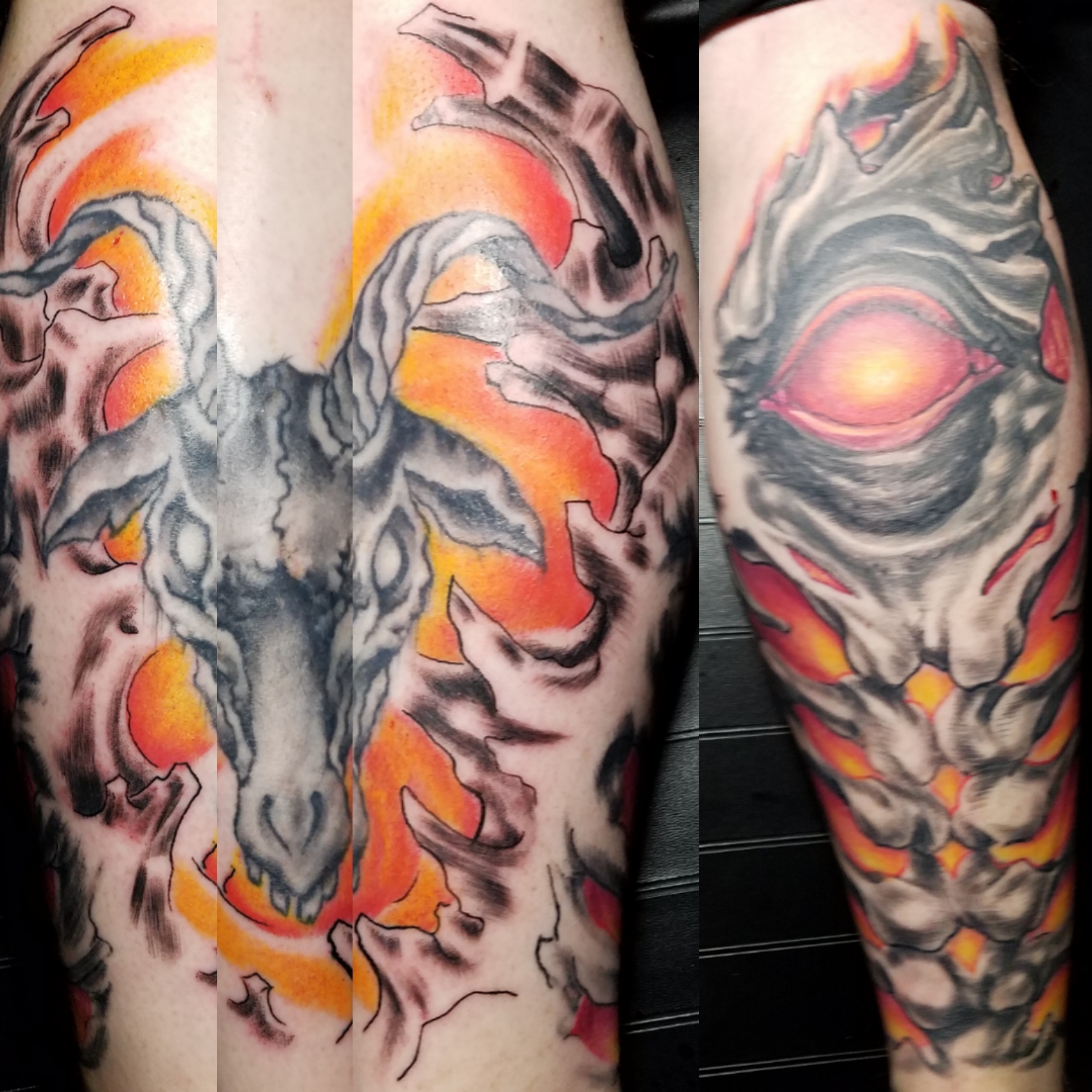 Flaming Color Sleeve